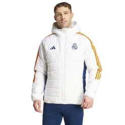 Hombre Adidas España, S.A.U Chaquetas|Chaquetas*Chaqueta Invierno Hombre Entrenamiento Blanca 24/25