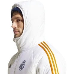 Hombre Adidas España, S.A.U Chaquetas|Chaquetas*Chaqueta Invierno Hombre Entrenamiento Blanca 24/25