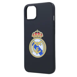 JLK Merchandising, S.L. Carcasas*Funda iPhone 13 Escudo Negro Real Madrid