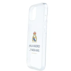 JLK Merchandising, S.L. Carcasas*Funda iPhone 15 ¡Hala Madrid! Transparente Real Madrid