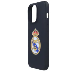 JLK Merchandising, S.L. Carcasas*Funda iPhone 14 Pro Escudo Negro Real Madrid