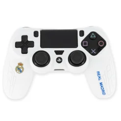 Fantroller Juegos & Juguetes|Carcasas*Funda Mando PS4 Blanca Real Madrid