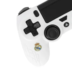 Fantroller Juegos & Juguetes|Carcasas*Funda Mando PS4 Blanca Real Madrid