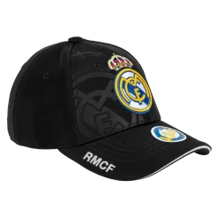 Project Rogers & JLK, S.L. Gorras*Gorra Negra Niño Escudo Real Madrid