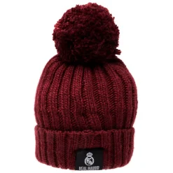 Project Rogers & JLK, S.L. Gorros*Gorro Punto Pompón Granate