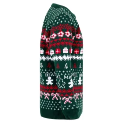 Foundry Sudaderas*Jersey Navideño Niño Escudo Verde/Multicolor