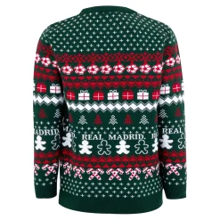 Foundry Sudaderas*Jersey Navideño Niño Escudo Verde/Multicolor