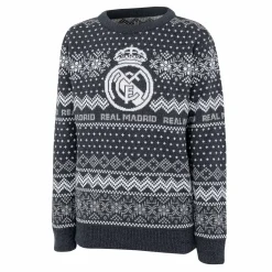 Foundry Sudaderas*Jersey Navideño Niños Escudo Azul Marino/Gris