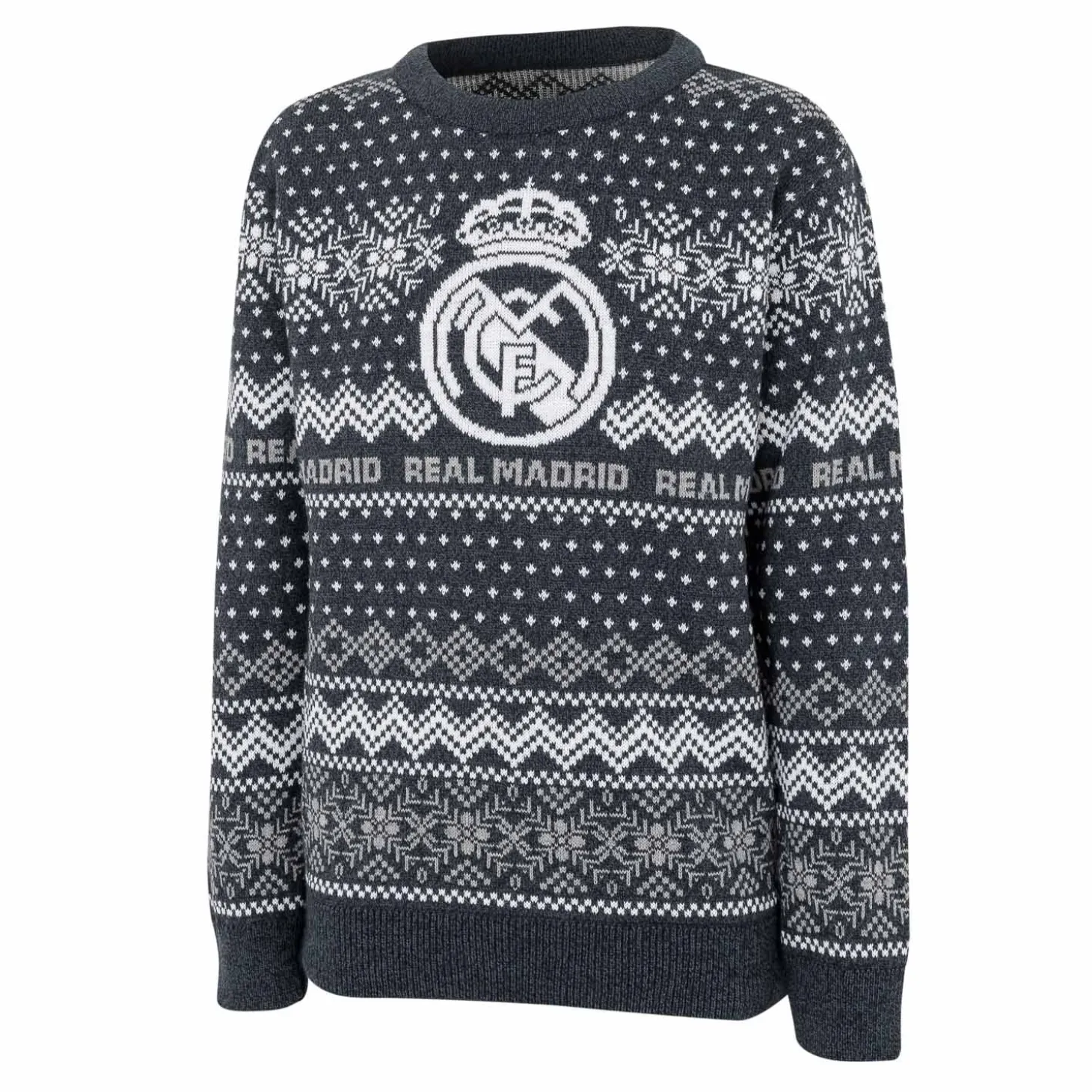 Foundry Sudaderas*Jersey Navideño Niños Escudo Azul Marino/Gris