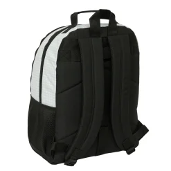 SAFTA S.A. Bolsas & Equipaje|Vuelta Al Cole*Mochila Doble Blanca/Negra Real Madrid