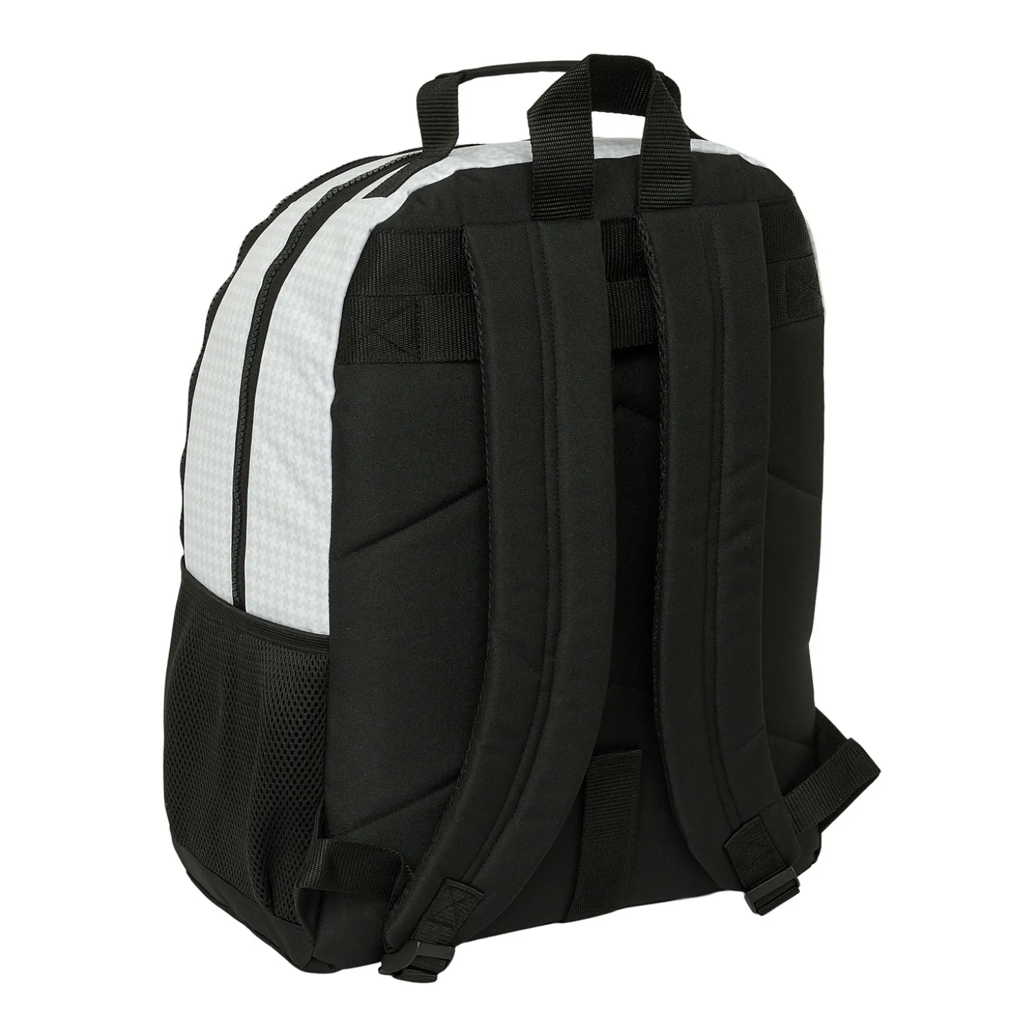 SAFTA S.A. Bolsas & Equipaje|Vuelta Al Cole*Mochila Doble Blanca/Negra Real Madrid