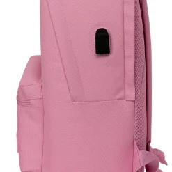 SAFTA S.A. Bolsas & Equipaje|Vuelta Al Cole*Mochila Doble Laptop 15,6'' Rosa/Blanca Real Madrid