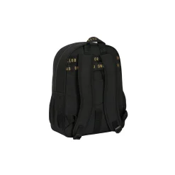 SAFTA S.A. Bolsas|Bolsas & Equipaje*Mochila Infantil Adaptable Negra/Mostaza Real Madrid