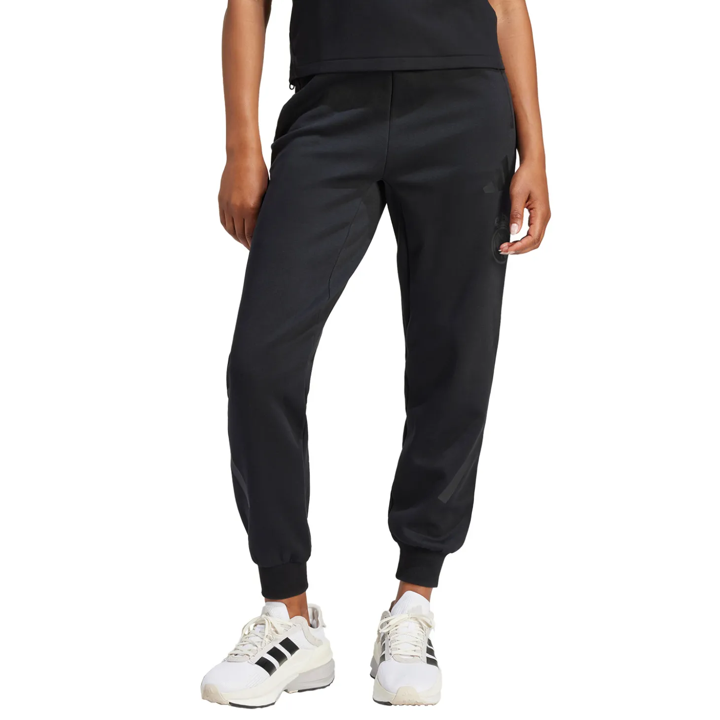 Mujer Adidas España, S.A.U Pantalones|Chándal*Pantalón Mujer adidas Real Urban Negro