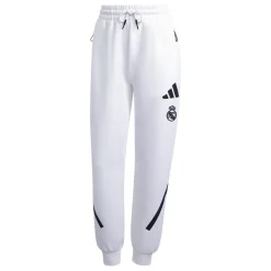 Mujer Adidas España, S.A.U Pantalones|Chándal*Pantalón Mujer adidas Real Urban Blanco