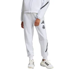 Mujer Adidas España, S.A.U Pantalones|Chándal*Pantalón Mujer adidas Real Urban Blanco