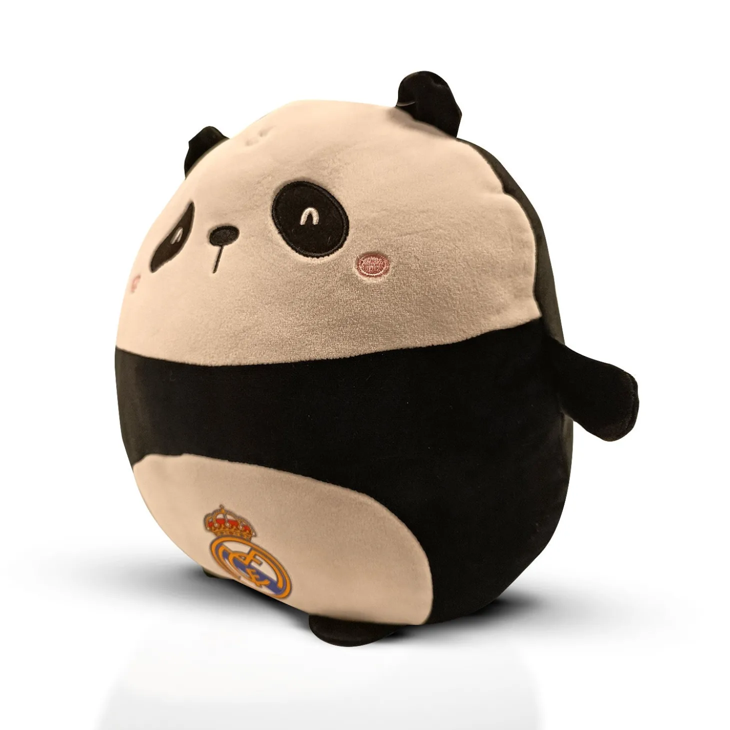 CyP Brands Evolution S.L. Juegos & Juguetes*Peluche Panda Cojín Squeeze Real Madrid 30cm