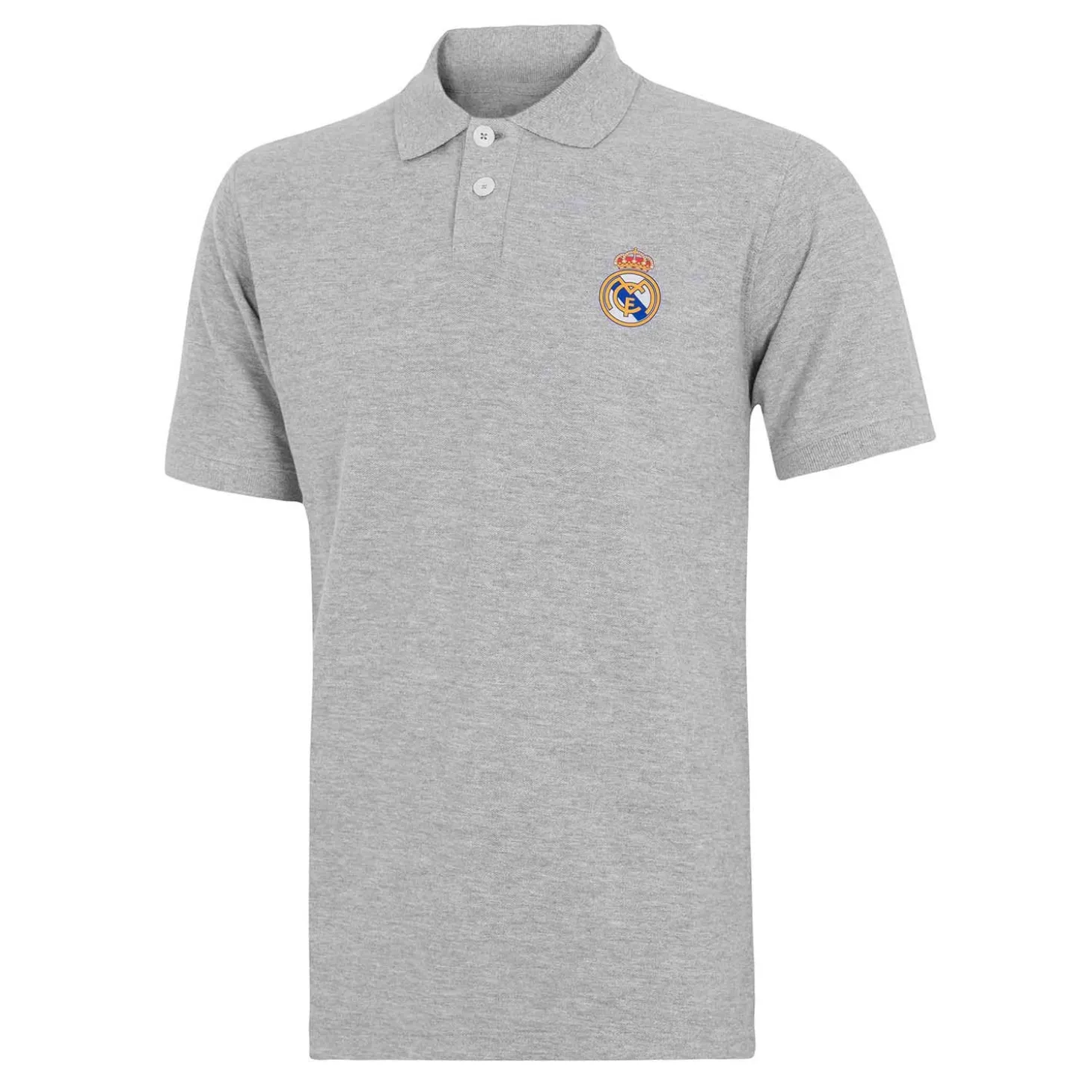 Hombre T&F Polos*Polo Gris Claro Hombre Escudo Color Essentials