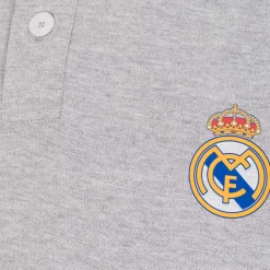 Hombre T&F Polos*Polo Gris Claro Hombre Escudo Color Essentials