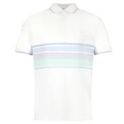 Hombre Foundry Polos*Polo Hombre Rayas Multicolor Blanco Real Madrid