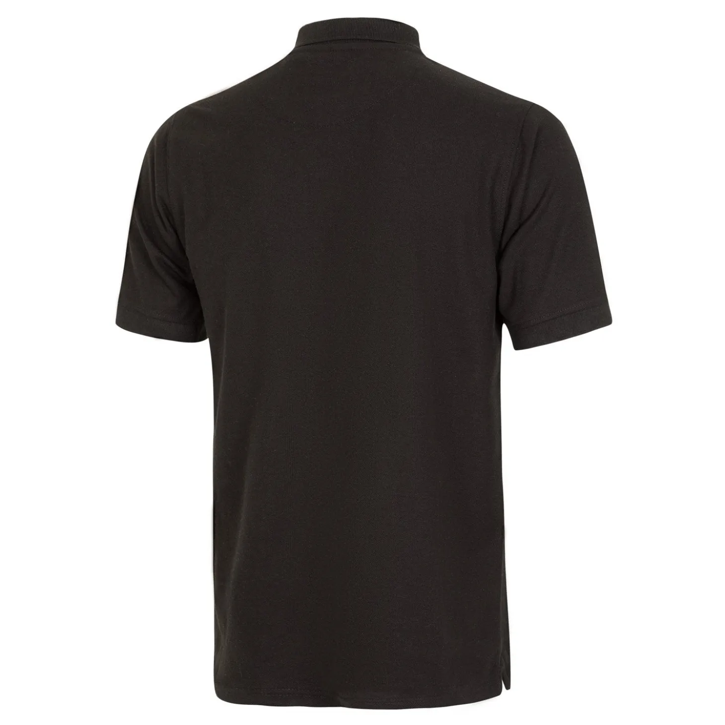 Hombre T&F Polos*Polo Negro Hombre Escudo Color Essentials