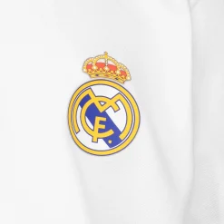 Hombre OSDM Vuelta Al Cole|Polos*Polo Niños ECO Essentials Real Madrid Escudo Color Blanco