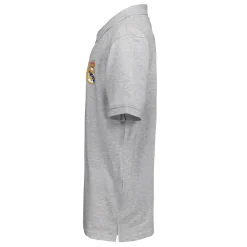 OSDM Vuelta Al Cole|Polos*Polo Niños ECO Essentials Real Madrid Escudo Color Gris