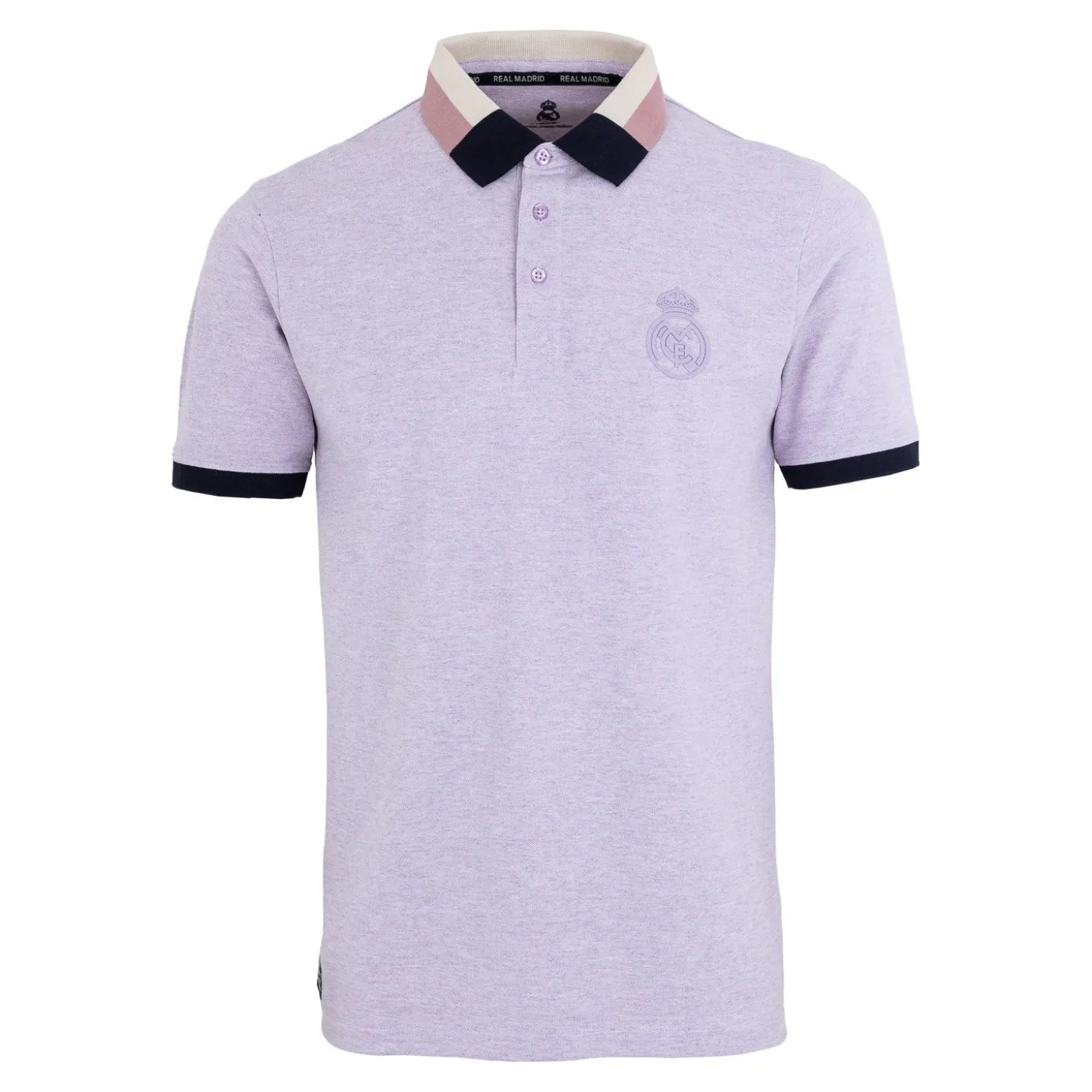 Hombre Foundry Polos*Polo Sakura Hombre Detalle Cuello Morado