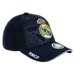 Project & Rogers Gorras*Real Madrid Gorra Escudo e Iniciales Niño Azul
