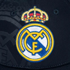 Project & Rogers Gorras*Real Madrid Gorra Escudo e Iniciales Niño Azul