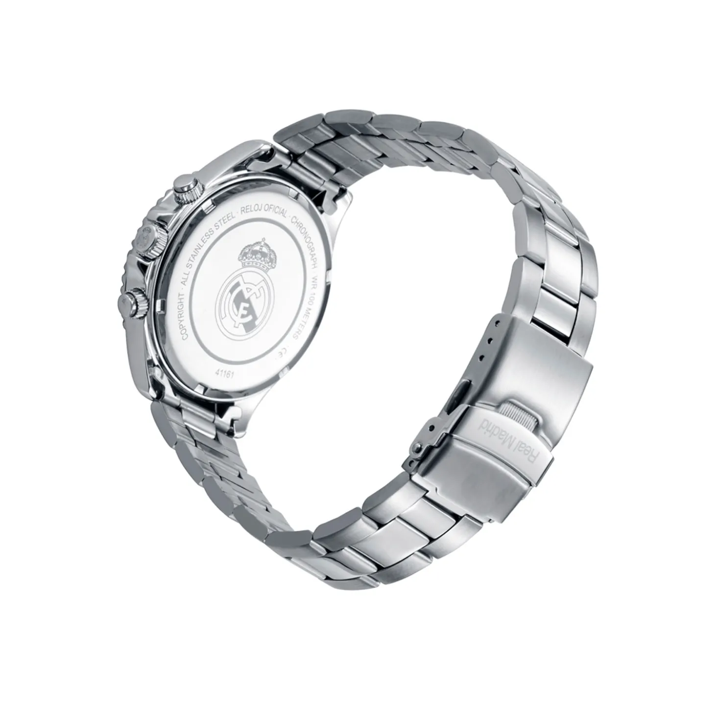 Grupo Munreco Joyería*Reloj Acero Cronográfo Hombre Real Madrid