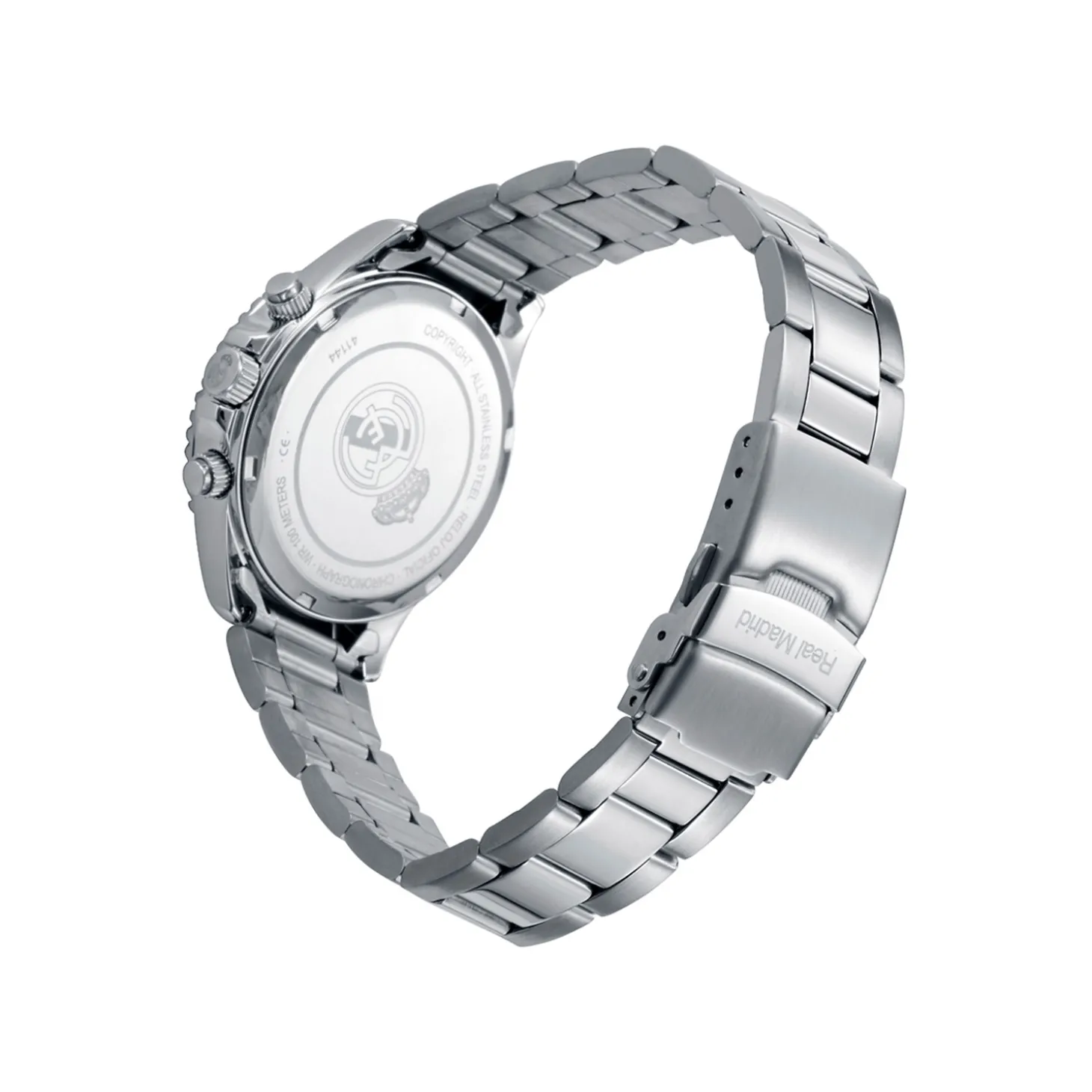 Grupo Munreco Relojes|Joyería*Reloj Acero Cronográfo Mujer Real Madrid