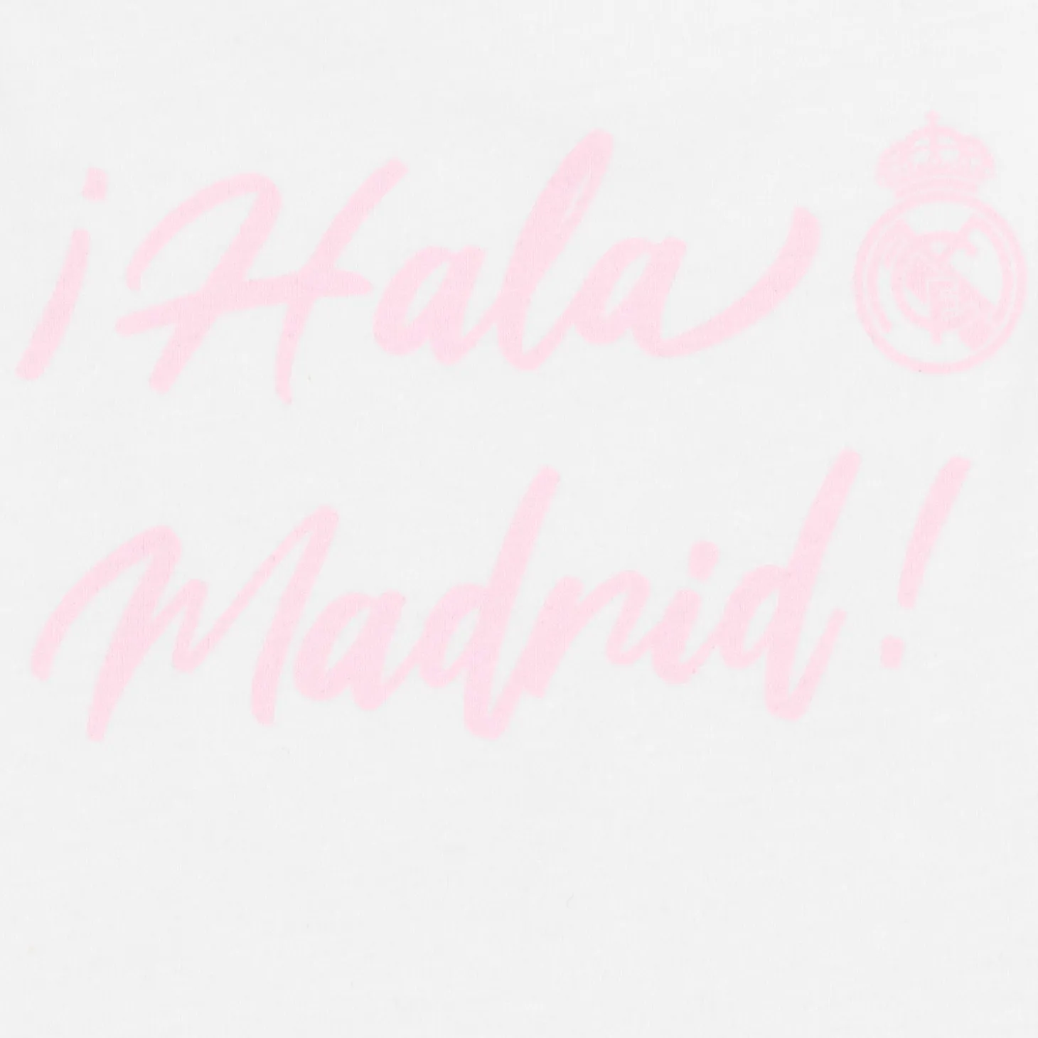 OSDM Ropa De Bebés*Set 2 Bodies Bebé Rosa/Blanco Real Madrid