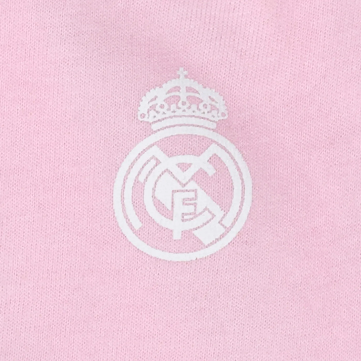 OSDM Ropa De Bebés*Set 2 Bodies Bebé Rosa/Blanco Real Madrid