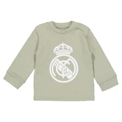 OSDM Ropa De Bebés*Set Pantalones y Camiseta Bebé Verde/Blanco Real Madrid