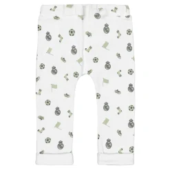 OSDM Ropa De Bebés*Set Pantalones y Camiseta Bebé Verde/Blanco Real Madrid