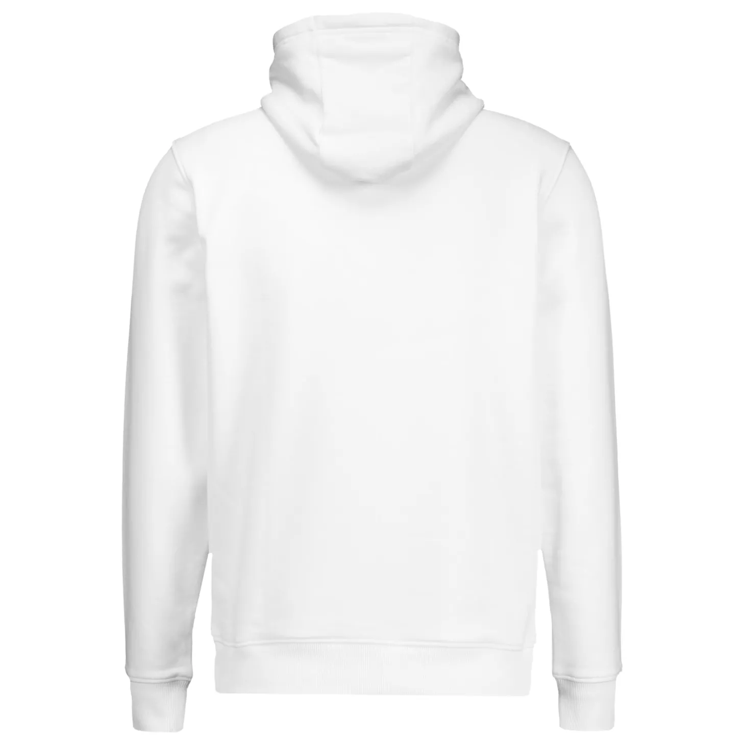Hombre OSDM Sudaderas*Sudadera Capucha Blanca Hombre ECO Essentials Real Madrid Escudo Color