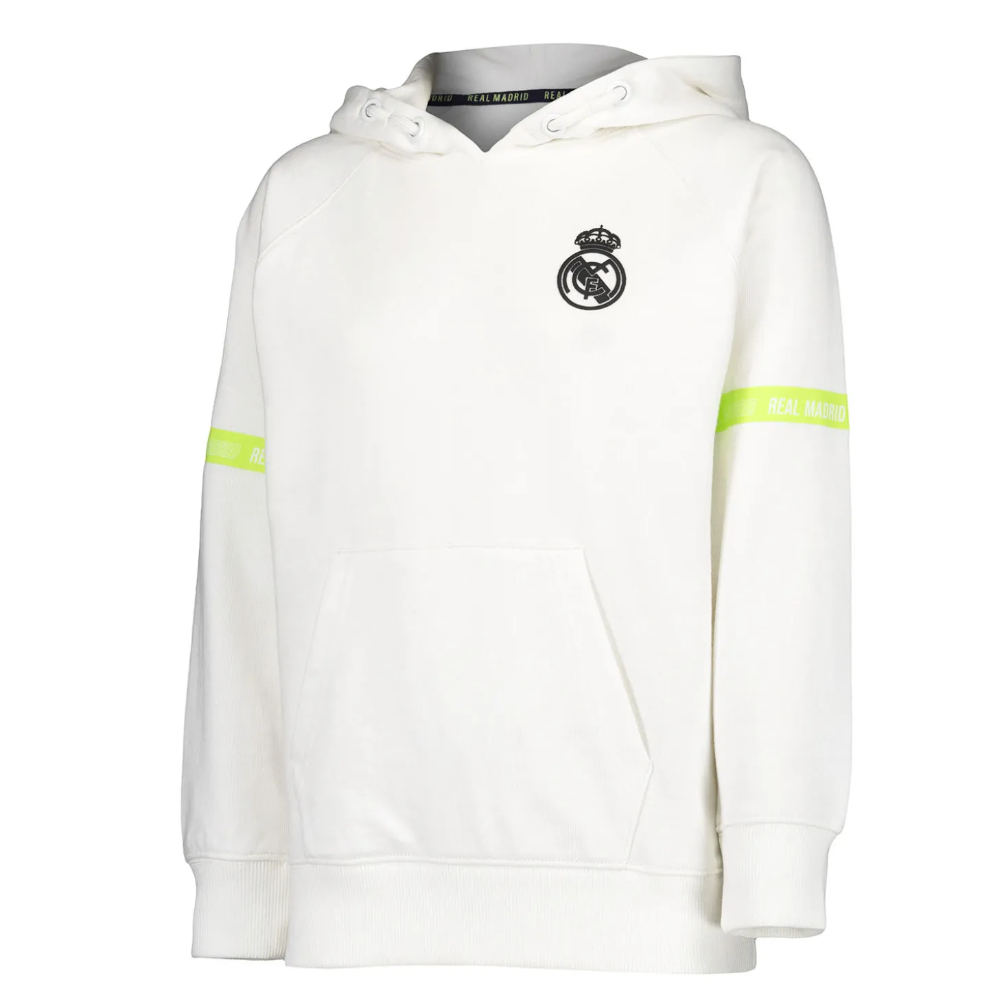 ITEX Sudaderas*Sudadera Capucha Fan Kids Cinta Blanca Real Madrid