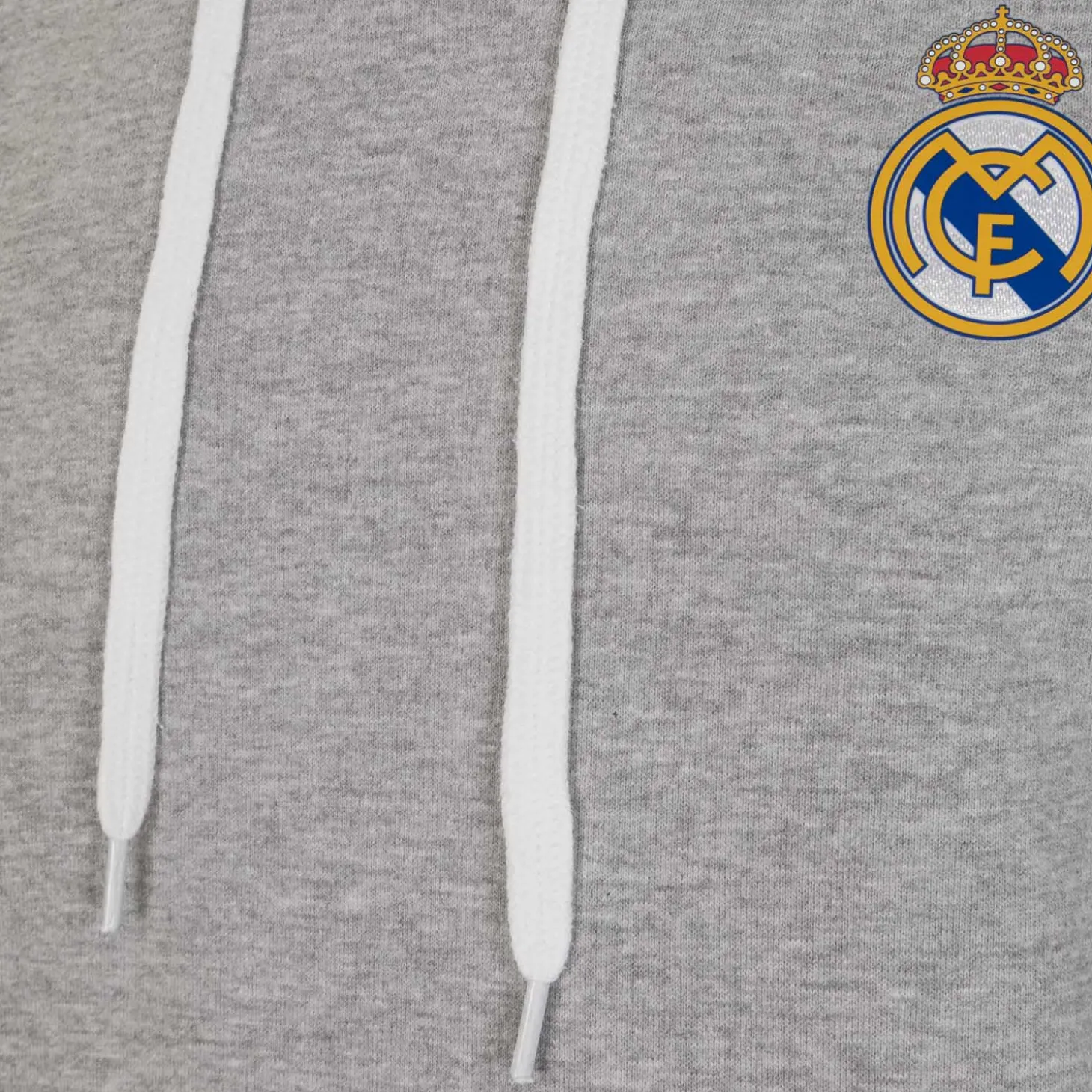 Hombre T&F Sudaderas*Sudadera Capucha Gris Claro Hombre Escudo Color Essentials