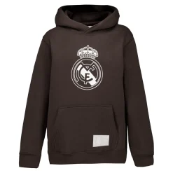 Sport Design Sweden AB Sudaderas*Sudadera Capucha Niño Color Crest Negro Lavado Real Madrid