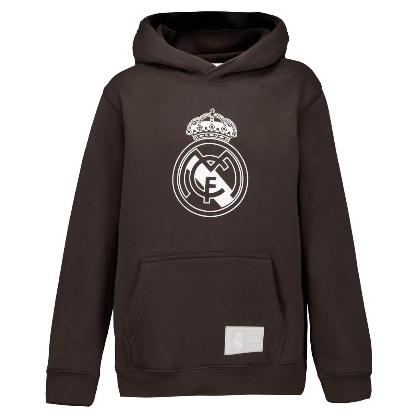 Sport Design Sweden AB Sudaderas*Sudadera Capucha Niño Color Crest Negro Lavado Real Madrid