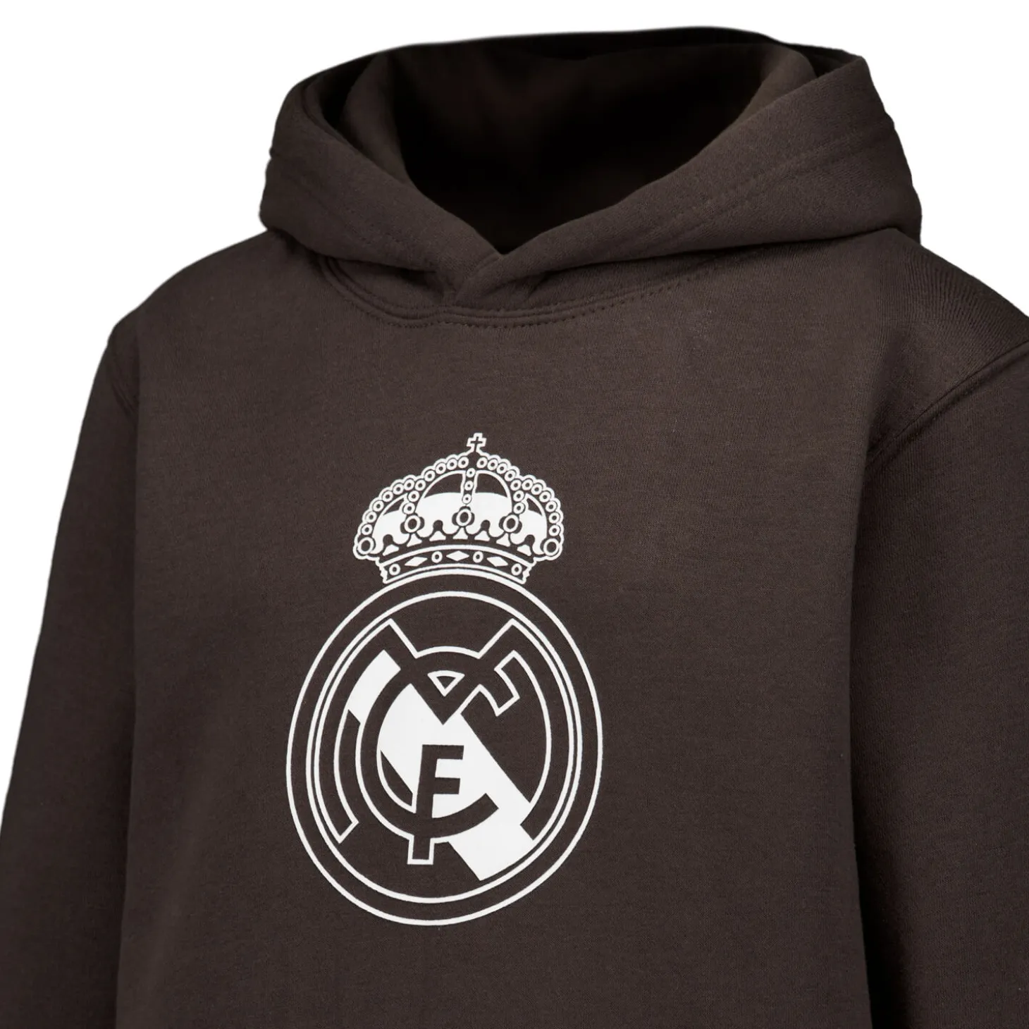 Sport Design Sweden AB Sudaderas*Sudadera Capucha Niño Color Crest Negro Lavado Real Madrid