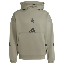 Hombre Adidas España, S.A.U Sudaderas|Sudaderas Capucha*Sudadera con capucha Hombre adidas Real Urban Kakhi