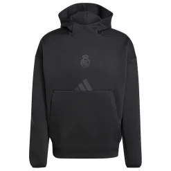 Hombre Adidas España, S.A.U Sudaderas|Sudaderas Capucha*Sudadera con capucha Hombre adidas Real Urban Negra