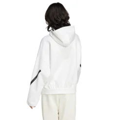 Mujer Adidas España, S.A.U Sudaderas|Sudaderas*Sudadera con capucha Mujer adidas Real Urban Blanca