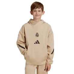 Hombre Adidas España, S.A.U Sudaderas|Sudaderas Capucha*Sudadera con capucha Niños adidas Real Urban Beige