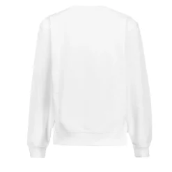 Mujer OSDM Sudaderas*Sudadera Cropped Mujer ECO Essentials Real Madrid Escudo Blanca