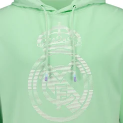Hombre Foundry Sudaderas*Sudadera de Capucha Hombre Escudo Real Madrid Verde