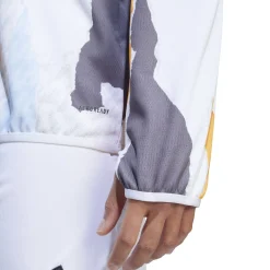 Hombre Adidas España, S.A.U Sudaderas|Sudaderas*Sudadera Hombre adidas Calentamiento 24/25 Blanca