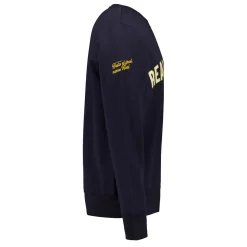 Hombre MBA Solutions Sudaderas*Sudadera Hombre Baseball Azul Marino Real Madrid